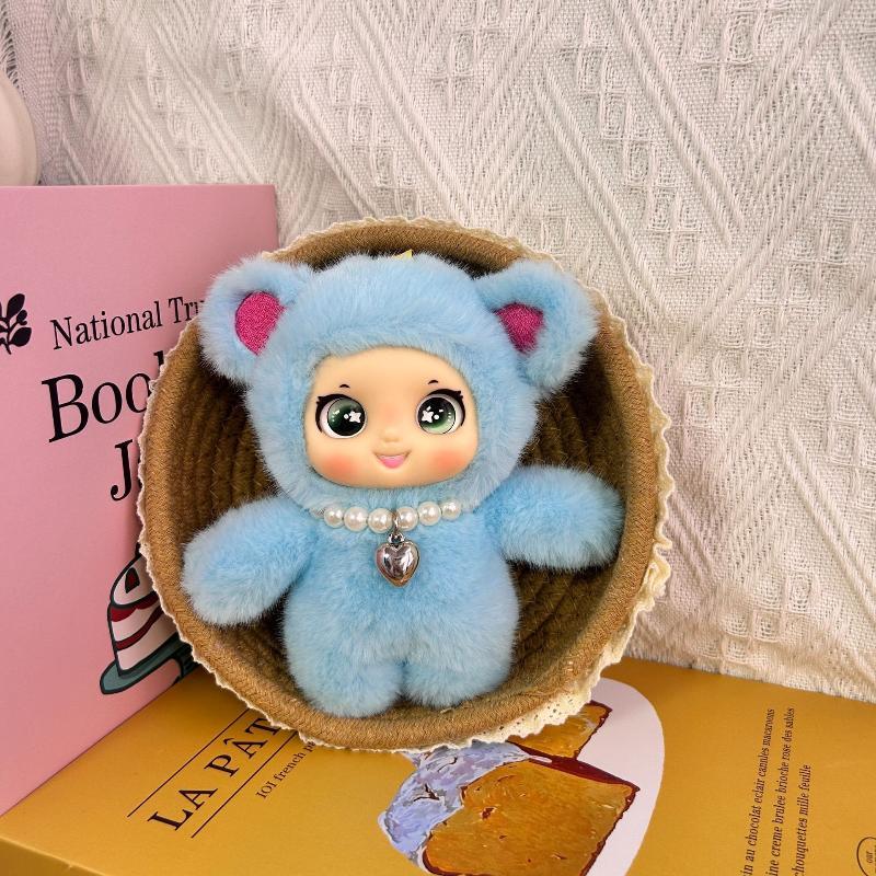 Werewolf Killing Game Stuffed Plush Doll Cute Soft Vinyl Face Colorful Toy Creative Gift for Kids School Reward