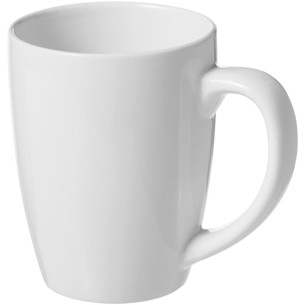 Glass "Bogota" 350 Ml Ceramic Mug White
