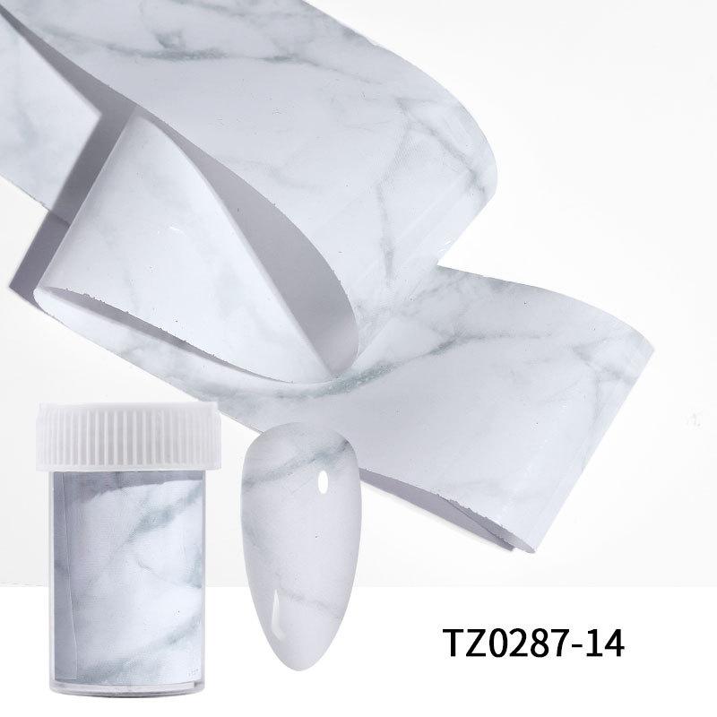 Nail Art Transfer Paper Ink Smudging Nail Marble Pattern Cloud Starry Sky Sticker Japanese Diy Decoration 100Cm