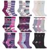 Heat Holders - Lot 3 Paires Chaussettes Thermiques Isolées Femme Hiver