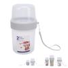 Double Layer Food Storage Cup Microwave Safe Sealed Dispenser Portable Yogurt Container for Salad Fr