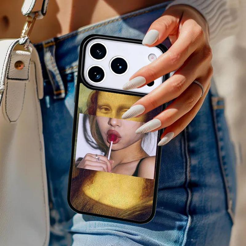 Famous Aesthetic Statue Phone Case For iPhone 17 Air 14 15 13 12 Max Cover For Apple 14 15 16 16e 11 Pro Max Plus Coque
