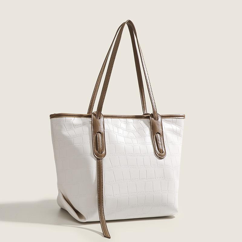 Minimalist Large Tote Bag for Women, New Versatile Shoulder Handbag, Commuter Casual Shopping Bag
