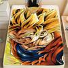 Goku Cute Pattern Print Flannel Blanket, Warm Comfort Cover for Bed, Chair, Sofa, Bedroom and Short Travel.-TING
