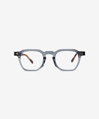 Techeuoaiweeo Tetsuo22 Eyeglass Frames C3 Gray&Tortoise