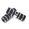 2Pcs Aluminum Alloy Bike Pegs Foot Pedals Backseat Stands Foot Rest Anti-Slip Stunt Pedal for BMX Mountain Road Bicycle Cycling Accessories