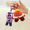 Keychain Out Inside Cute Cartoon Girl Schoolbag Decorated Plush Doll Pendant
