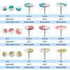 Rubber Diamond Polisher Wheel Disc Set High Diamond Concentration For Nail Art Jewelry Metal Polish