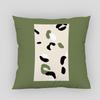 New Custom Modern Green Style Pillowcases Printed Square Pillowcase Home Decorative Zipper Pillow Cover 35X35Cm40X40Cm(One Side)