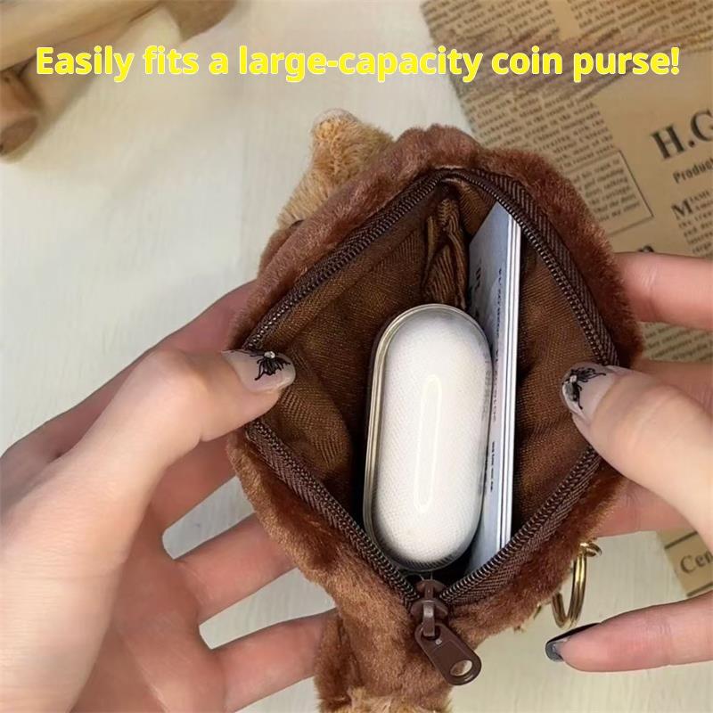 Kreslený Roztomilý Anime Totoro Velký Kočičí Autobus Plyšová Kapsička na Mince Klíčenka Přívěsek Držák na Karty Studentská Peněženka Úložná Taška Dětské Dárky