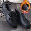 Low-top rain shoes water shoes men's adult warm waterproof shoes shallow mouth non-slip short tube work rubber shoes