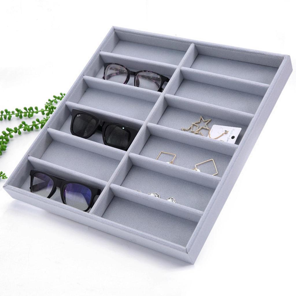 Sunglasses Holder Organizer ,Glasses Storage Box ,Decor ,Dust Proof ,Jewelry Collection Eyewear