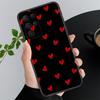 Phone Case For Samsung A17 A55 A16 A56 A35 A15 A53 A54 A33 A34 A25 A05S A52 A52S A07 A26 A06 Love Pink Heart