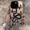 Butterfly and Snake iPhone16Pro Phone Case 15/14/13 Laser 12 Apple 11XsMax/Plus Tide x