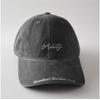 Fashion Hat new retro letter embroidery soft top solid color baseball cap for men and women couple simple casual versatile sun hat