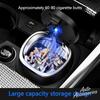 Auto-Aschenbecher Kreative Persönlichkeit Abgedeckt Luftauslass Hängend Mit Abgedecktem LED-Licht Für Porsche Panamera Macan Boxster Cayman 911