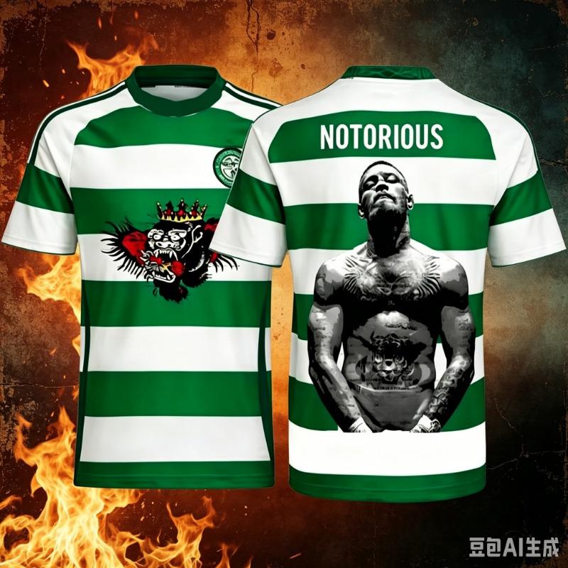 2026 Sommer Berüchtigter Conor McGregor Special Edition MMA Fußball Trikot Herren Damen Fitness Training Atmungsaktives Sport T-Shirt Top 5XL green
