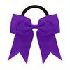 Vibrant Solid Color Hair Bows - Elastic Hair Ties for Women - Hair Accessories with Rope Design, Easy to Use, and Comfortable Wear