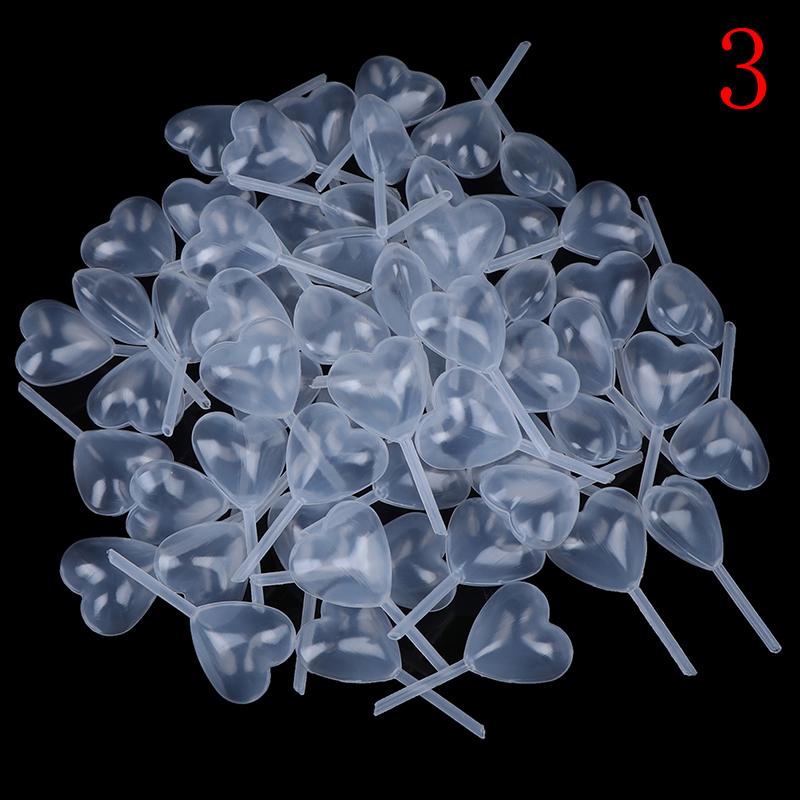 

50 шт. Пипетки для переноса жидкости в форме сердца 4 мл, пластиковые выдавливаемые пипетки-капельницы as the picture