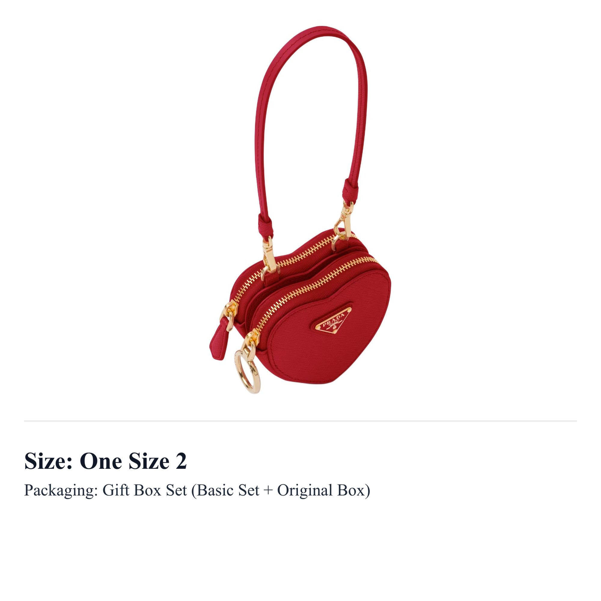 PRADA Saffiano Leather Portable One Shoulder