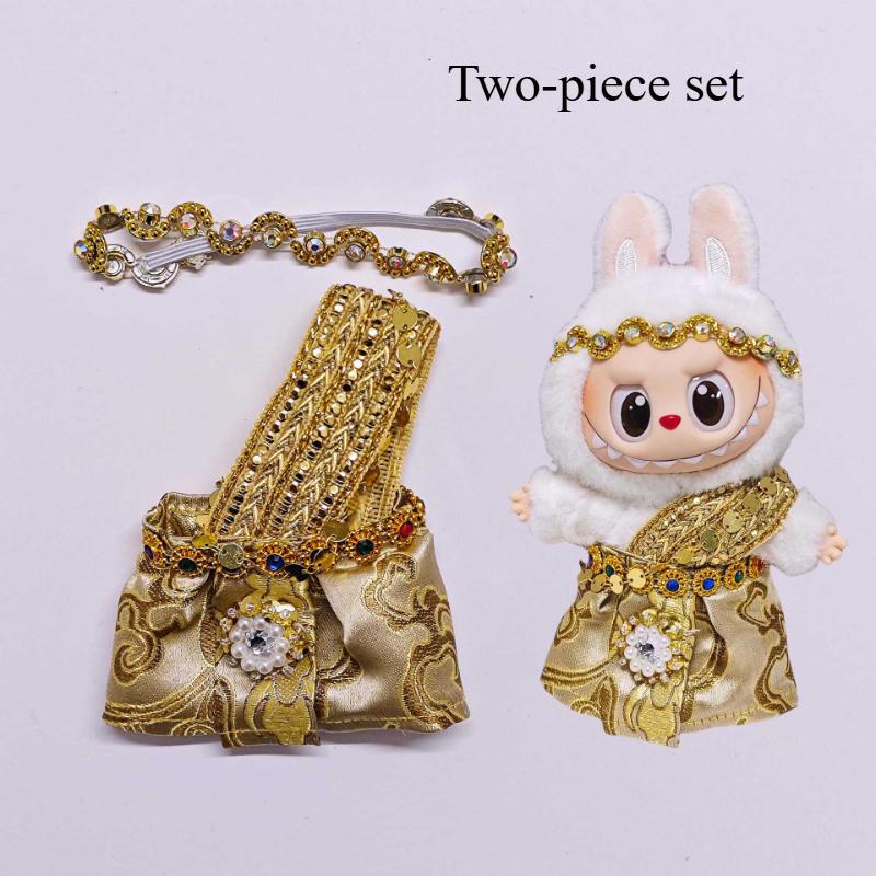 

Только детская одежда] Детская одежда Labubu Серия в тайском стиле Тайский стиль Labubu Первое, второе и третье поколение Универсальная детская одежда Baby clothes only, excluding doll