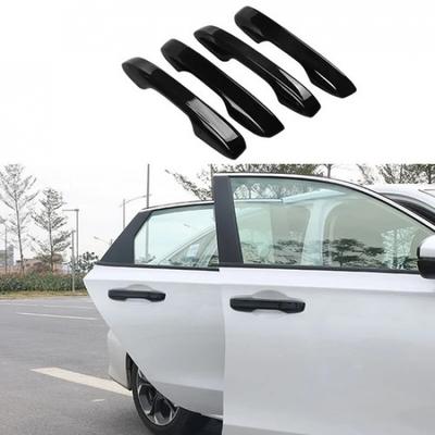 4Pcs Black Exterior Door Handle Cover Trim For Honda CRV Civic Accord -2025