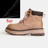 Fashion 2025 New Women's Ankle Boots and Booties Thick-soled Work and Motorcycle Boots female Plus-Size Autumn and Winter Women Boots