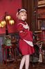 Clearstone High-Classism Halloween Cat Maid Costume for Women (Red)