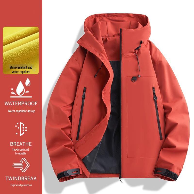 

2025 Windproof & Waterproof Trendy Short Jacket for Women & Men – Spring & Autumn Collection 5XL