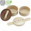 Skater Round Lunch Box 500ml Bento Box with Fork My Neighbor Totoro Ghibli Made in Japan ONWR1-A