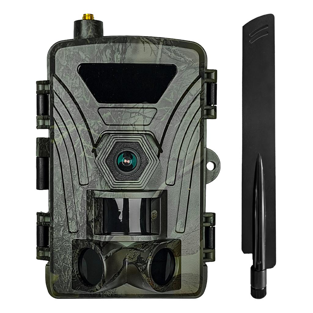 4G Trail Camera 4K Hunting Camera with SIM Card 60MP Photos Fast Trigger Wildlife Camera Infrared Camera Night Vision