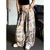 2026 Pink Gradient Rainbow Pants for Women Quick Dry Comfortable Elastic Waist Trousers Colorful Heart Print Casual Pants Kids