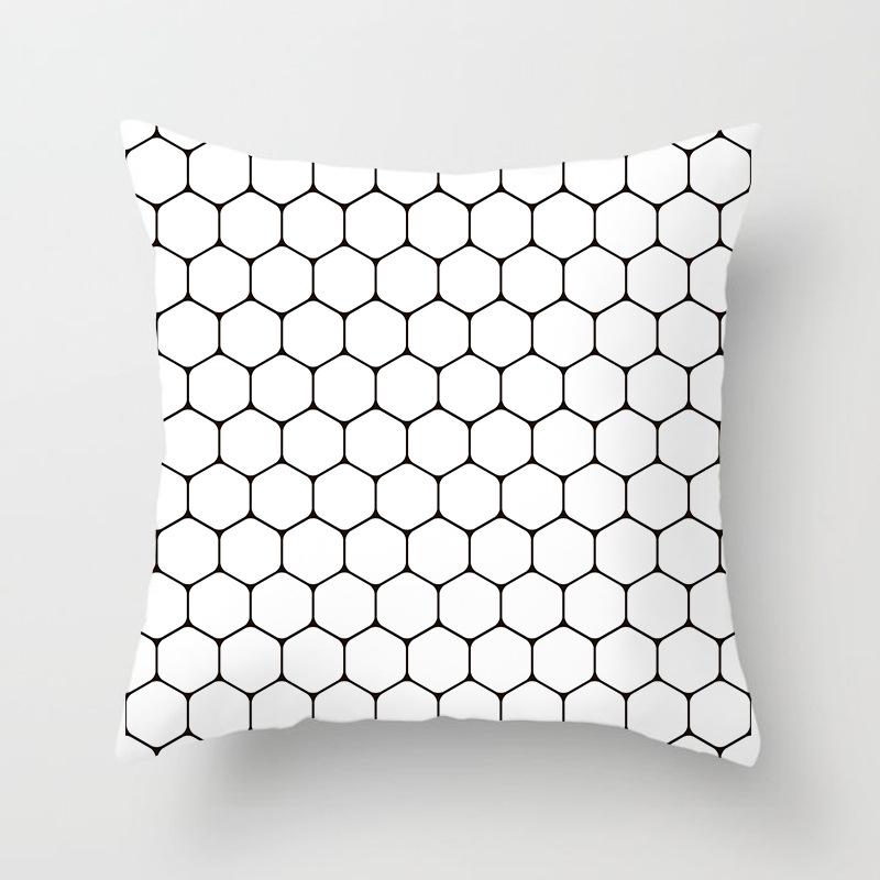 2025 Hot Sale Modern Geometric Abstract Sofa Pillow Cover