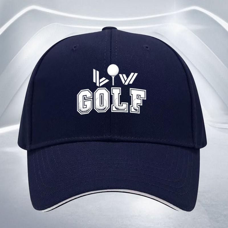 LIV Golf Logo Baseball Cap Adjustable Polyester Sporty Golf Hat for Unisex Women Casual