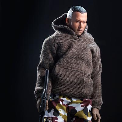 1:6 Male Hooddie Vest Suit Costum for Action Figures Doll Accessories DIY