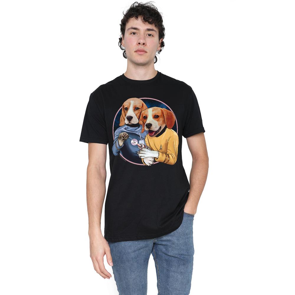 STAR TREK Mens Dogs T-Shirt