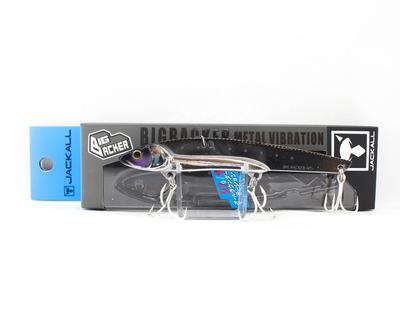Jackall Big Backer 107 Metal Vibe 27 Gramm Sinking Lure UV Silber (2806)