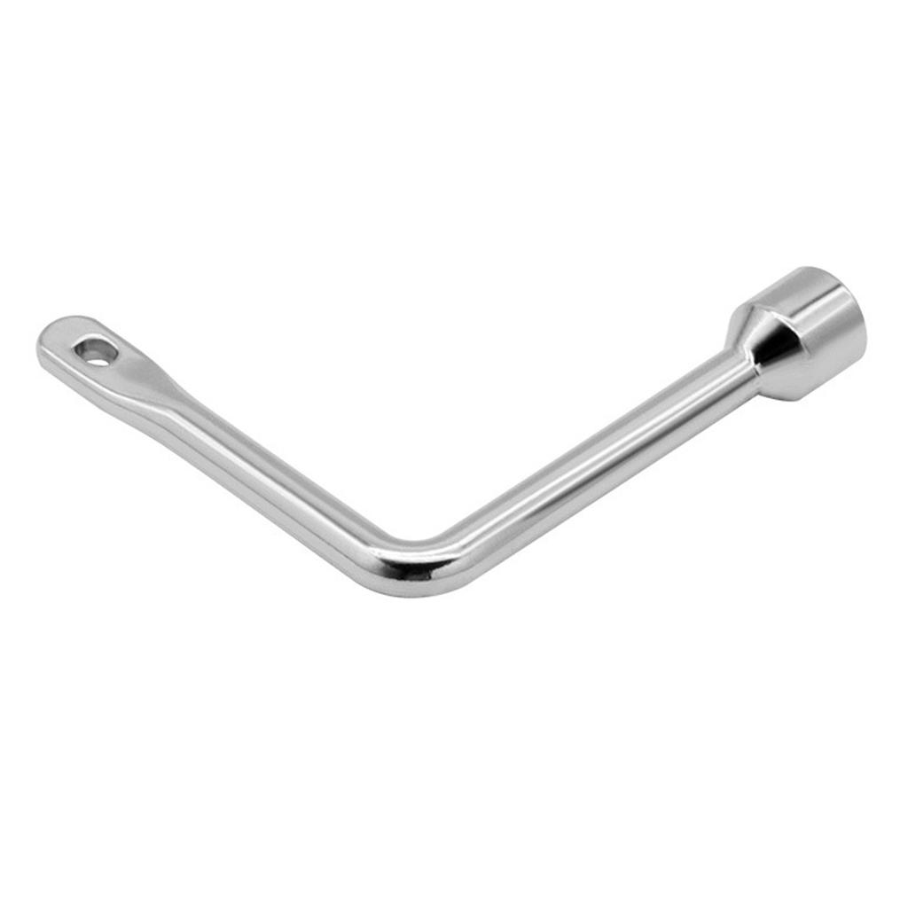 Metric L Shaped Angled Triangle Socket Wrench Zinc Alloy Double Head Elbow Wrench for Elevator Mechanic Repair Tool