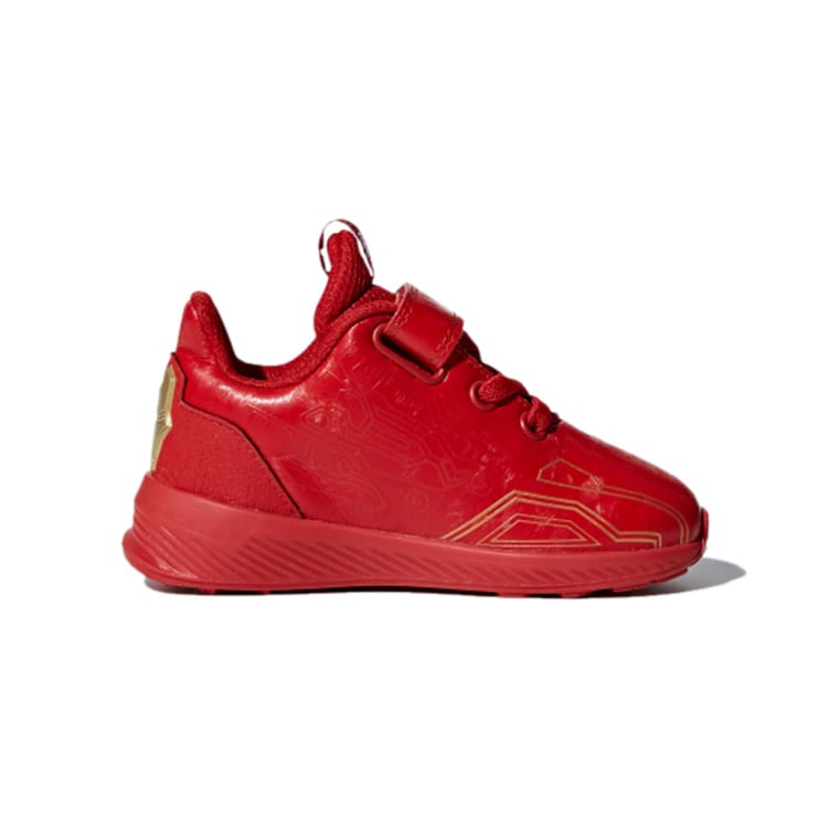 adidas Rapidarun ''Avengers'' I Abrasion Resistant Low Top Toddler Shoes Red Infant And Toddler AH2686