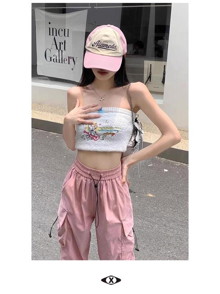 Women's Hip-hop Jazz Dance Wide-leg Joggers: Casual, Slimming, Versatile Straight-leg Sports Pants