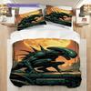 Alien Earth Unknown Threepiece Set 1 Duvet Cover 2 Pillowcase Without Core Soft And Comfortable Christmas Birthday Gift Bedding Set