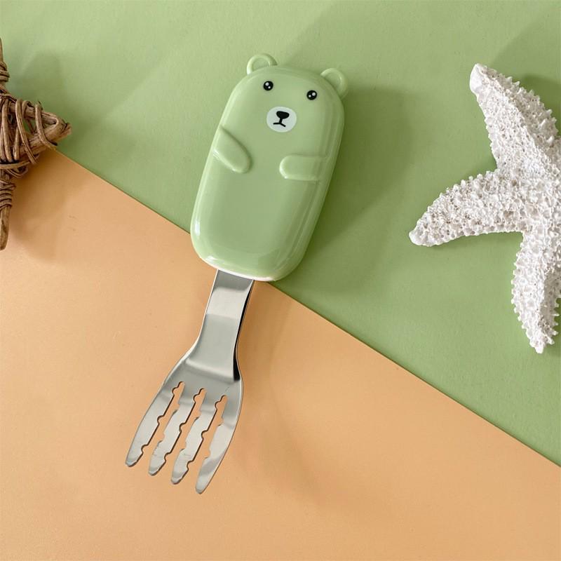 Cross-Border Baby Tableware Set: Temperature-Sensing Suction Bowl & Spoon