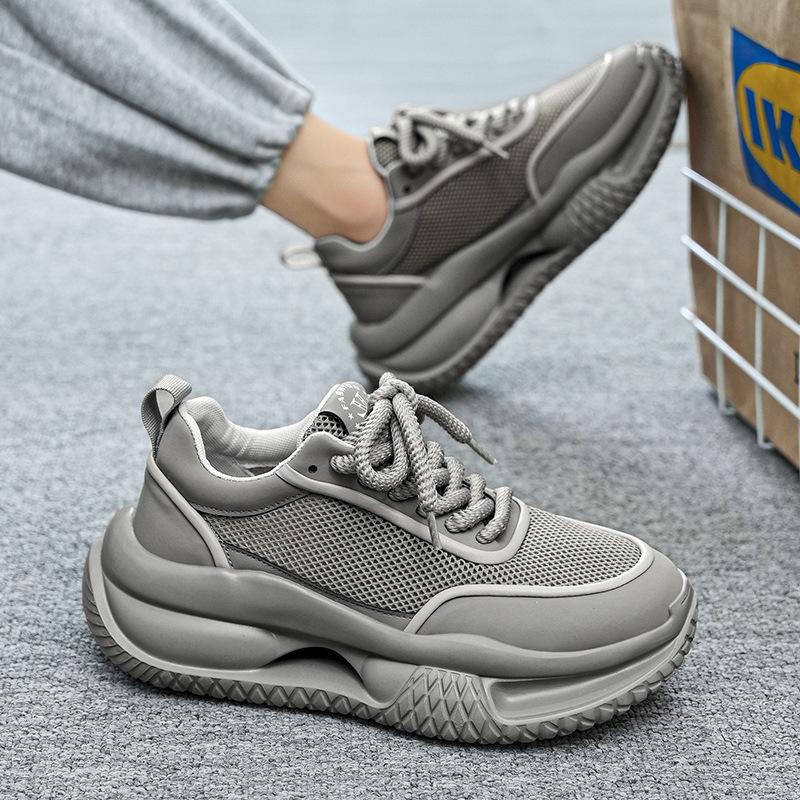 Fashion Hot selling men's mesh breathable casual shoes for outdoor anti slip and wear-resistant running and mountaineering sports shoes
