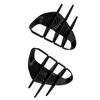 A28G-1 Pair Car Front Bumper Side Vent Grille Spoiler Wind Blade Decorative Cover For Kia Stinger 18-23