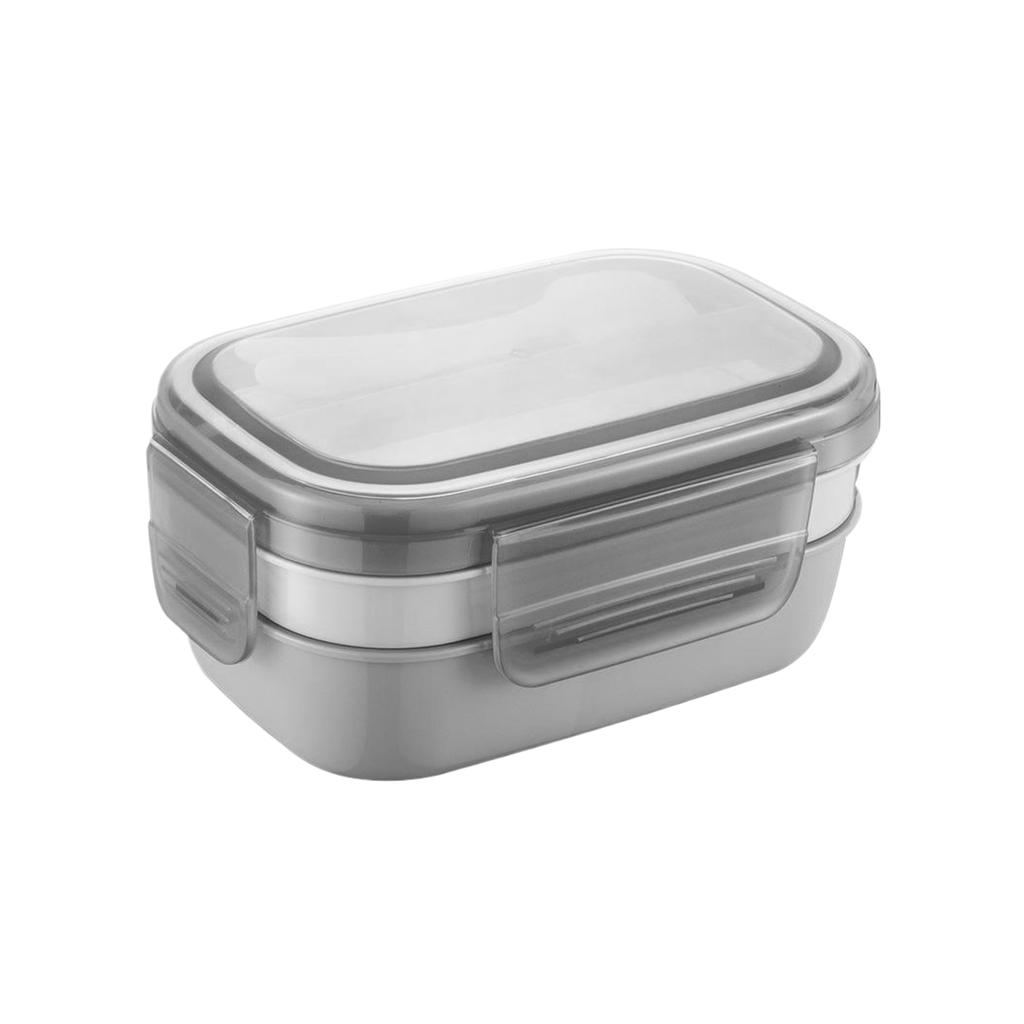 BPA-Free Bento Box 3 Layers Suitable For School/Picnic Resistant To High Temperatures And Invariance Violet