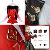 Adorable Honkai Star Rail Cosplay Costume In Vibrant Red For Anime Enthusiasts Of All Sizes