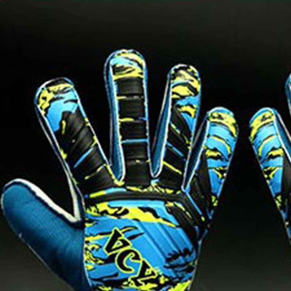 Anti-Slip Soccer Goalkeeper Gloves Colorful Latex Soccer Gloves Football Goalie Gloves Adult Kids