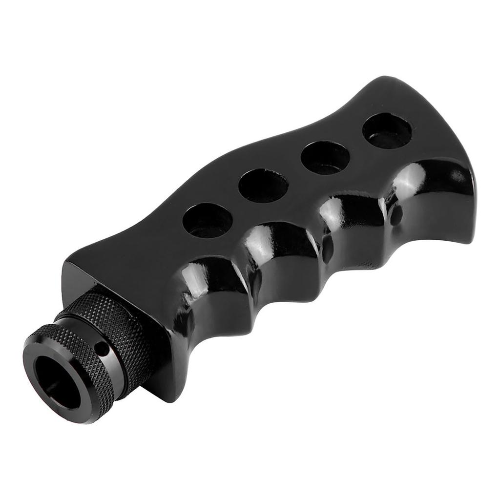 Universal Car Resin and Aluminum Alloy Manual Transmission Gear Shift Knob Handle Shifter Lever Black