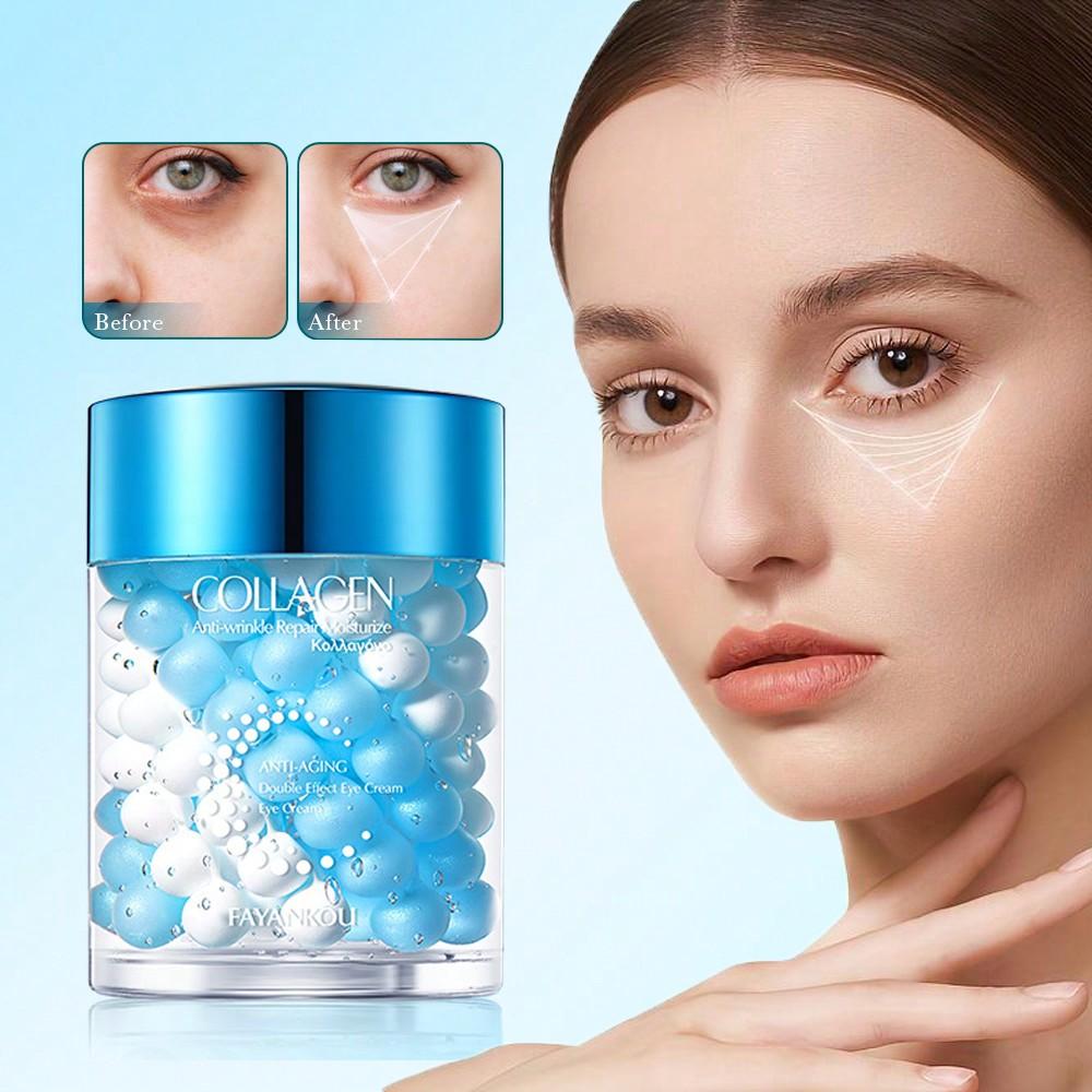 1Pc Collagen Anti Wrinkle Eye Cream Erase Fine Lines With Ease Moisturizing The Eyes Remove Dark Cir