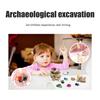 Minerals Digging Set Toy Rocks and Fossils DIY Kit with 15 Gemestones Geology Stones Gift for